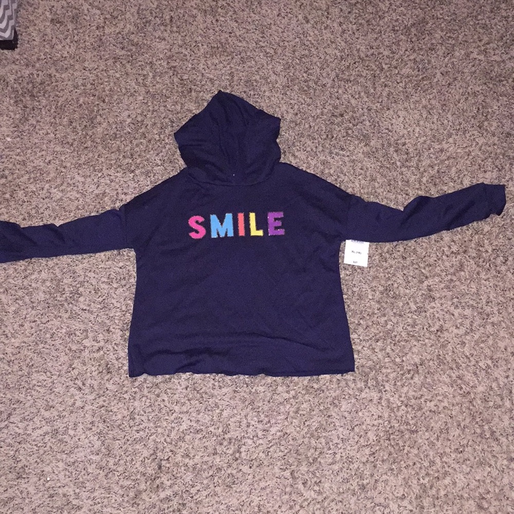 NWT Girls hoodie